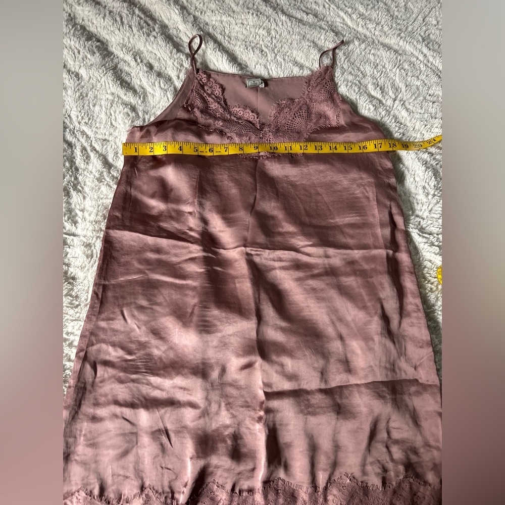Paper Crane by‎ Anthropologie camisole baby doll mini dress - Picture 9 of 10